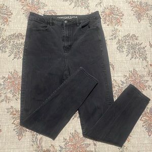 American eagle black skinny jeans